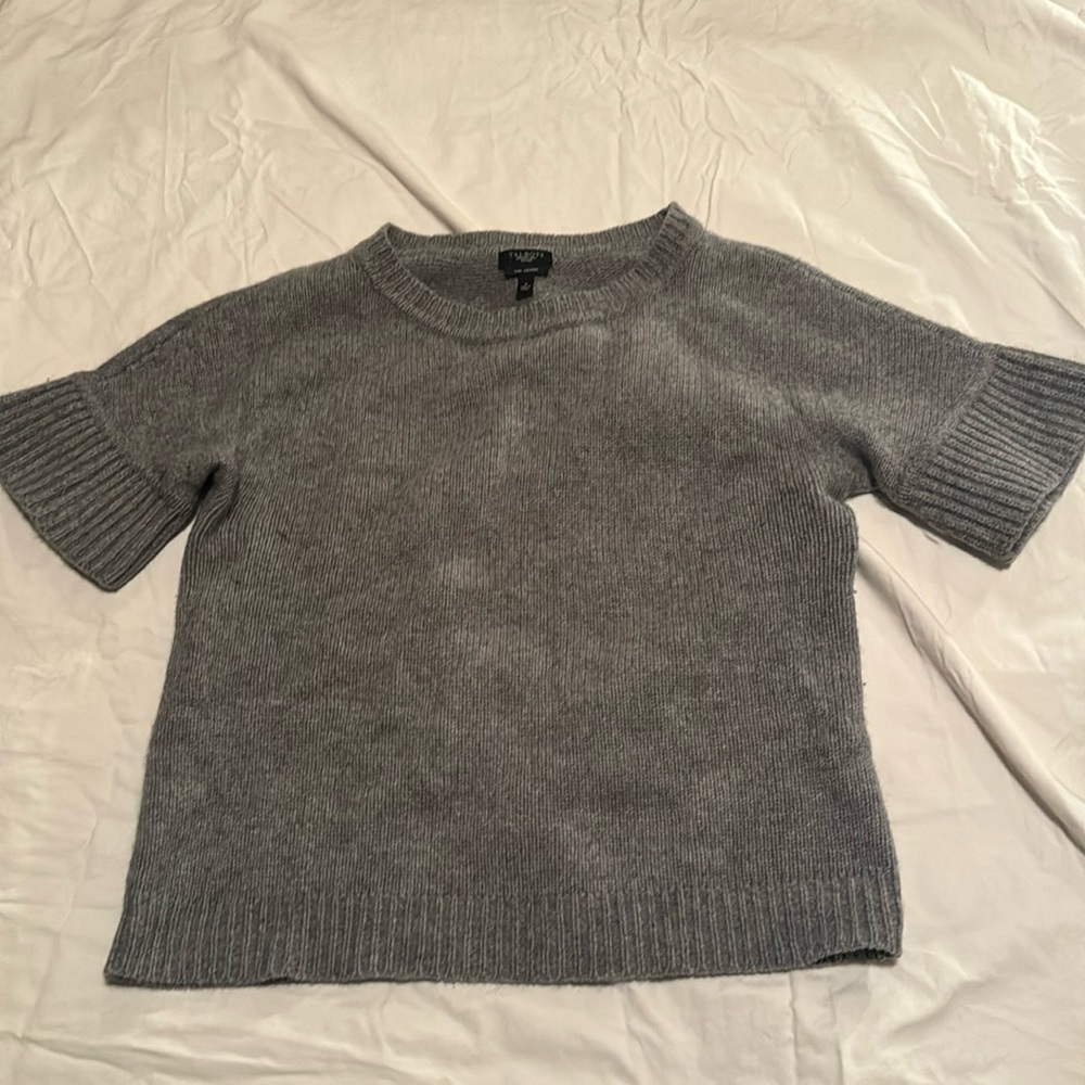 Talbots short sleeve cashmere sweater